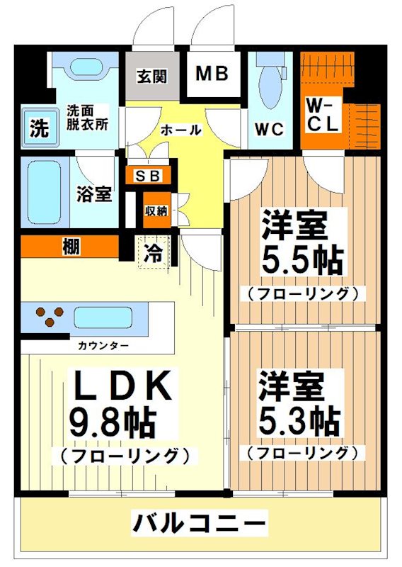 東京都世田谷区羽根木１丁目 間取り