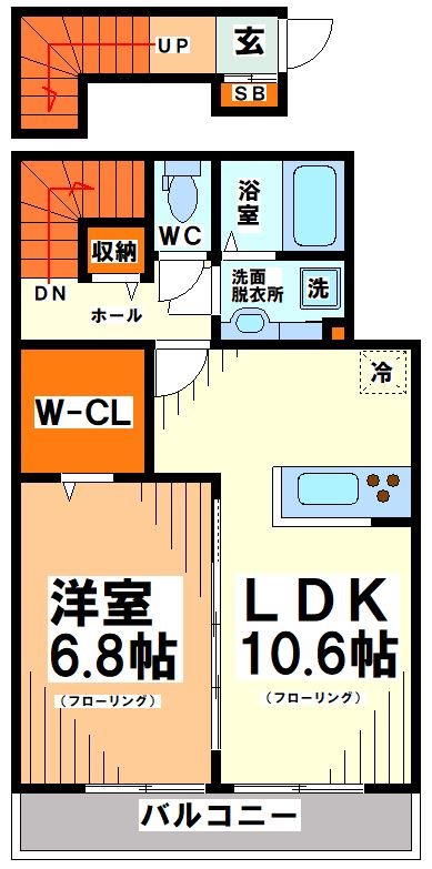 東京都世田谷区松原１丁目 間取り