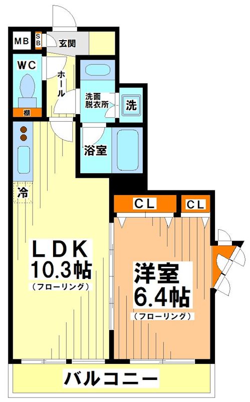 東京都杉並区方南１丁目 間取り