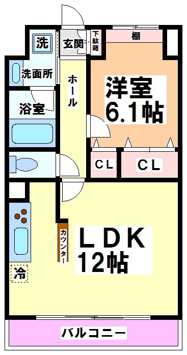 東京都杉並区高井戸東３丁目 間取り