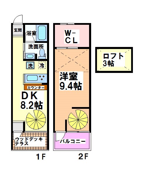 東京都杉並区和泉３丁目 間取り