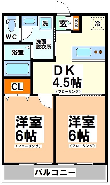 東京都渋谷区本町１丁目 間取り