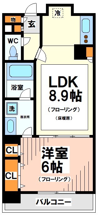 東京都世田谷区松原１丁目 間取り