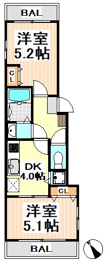 東京都杉並区和泉３丁目 間取り
