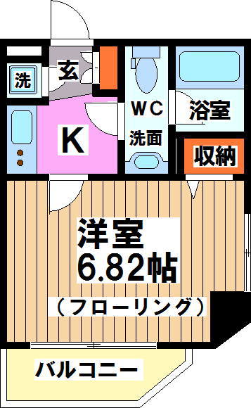 東京都渋谷区笹塚２丁目 間取り
