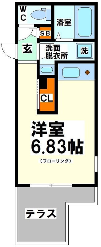 東京都杉並区方南１丁目 間取り