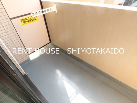 東京都世田谷区上北沢４丁目 ベランダ