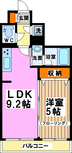 東京都世田谷区大原２丁目 間取り