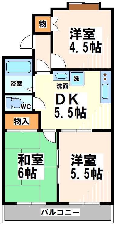 東京都武蔵野市吉祥寺北町２丁目 間取り