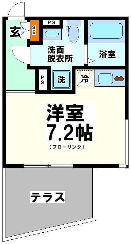 東京都渋谷区笹塚１丁目 間取り