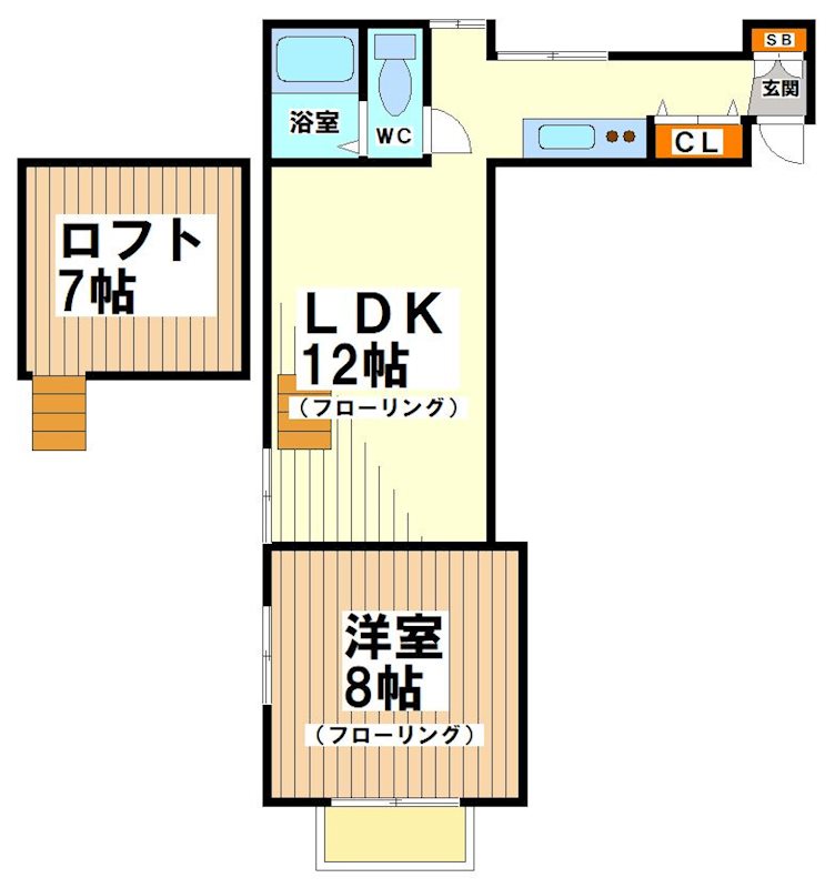 東京都中野区南台４丁目 間取り