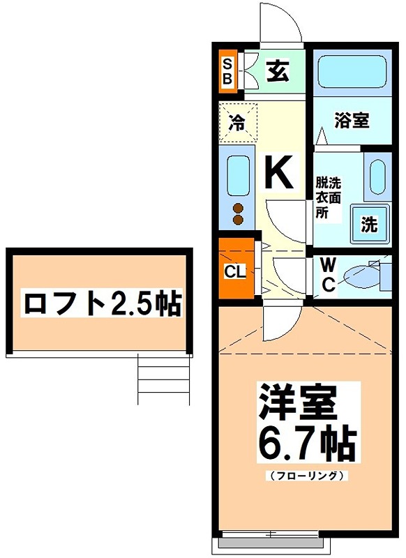 東京都世田谷区大原１丁目 間取り