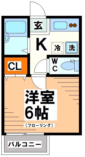東京都中野区南台４丁目 間取り
