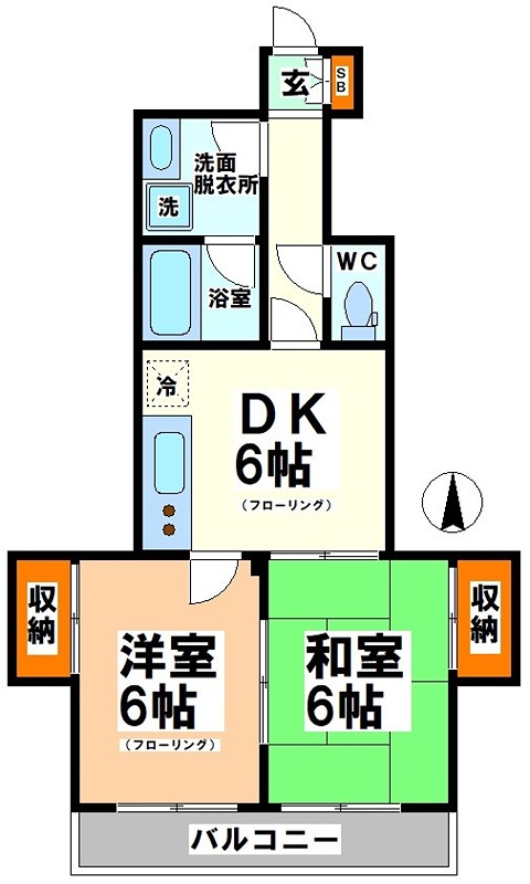 東京都渋谷区笹塚３丁目 間取り