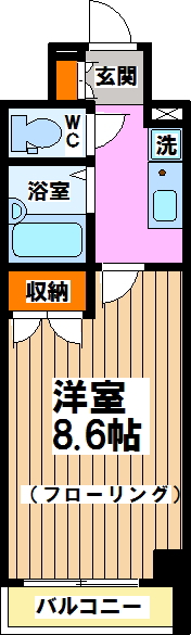 東京都杉並区方南１丁目 間取り