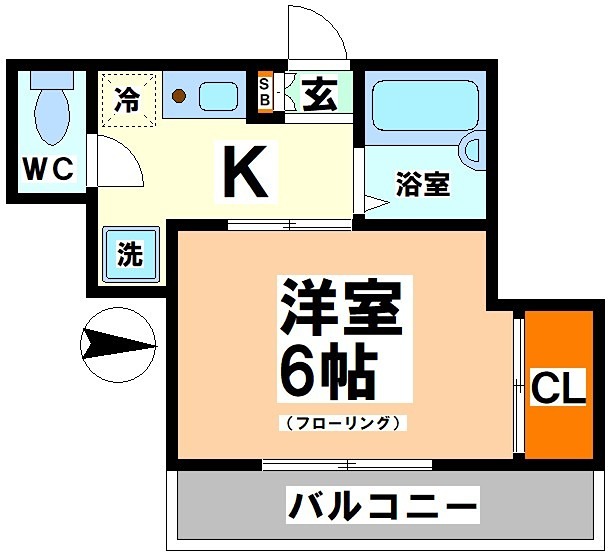 東京都世田谷区北沢５丁目 間取り