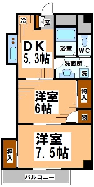 東京都三鷹市下連雀３丁目 間取り