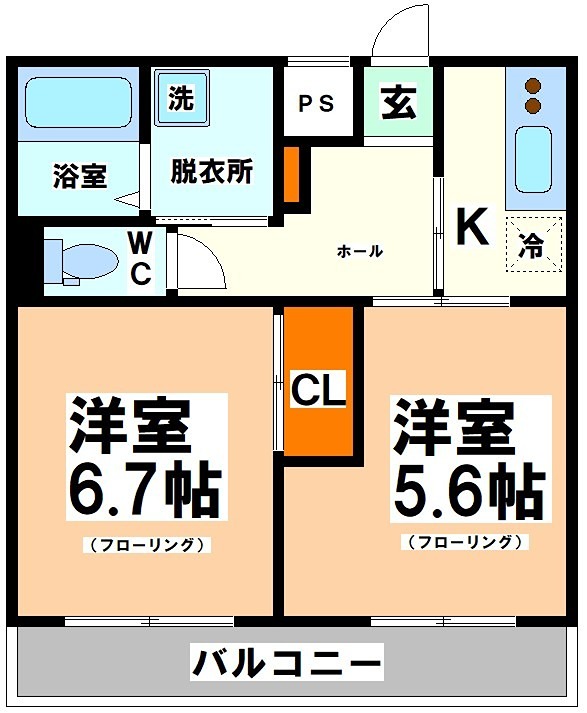 東京都中野区弥生町４丁目 間取り