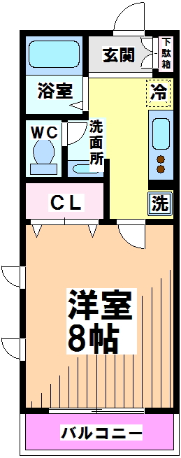 東京都杉並区浜田山３丁目 間取り