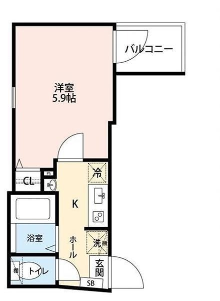 東京都世田谷区大原２丁目 間取り