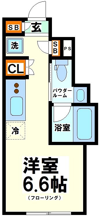 東京都渋谷区本町１丁目 間取り