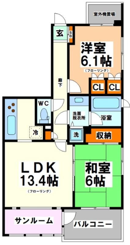 東京都杉並区和田２丁目 間取り