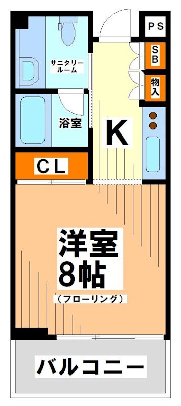 東京都渋谷区本町１丁目 間取り