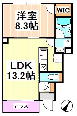 東京都世田谷区上北沢１丁目 間取り