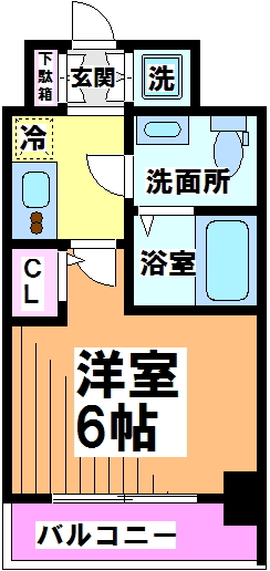 東京都杉並区下高井戸１丁目 間取り