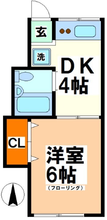 東京都中野区南台２丁目 間取り