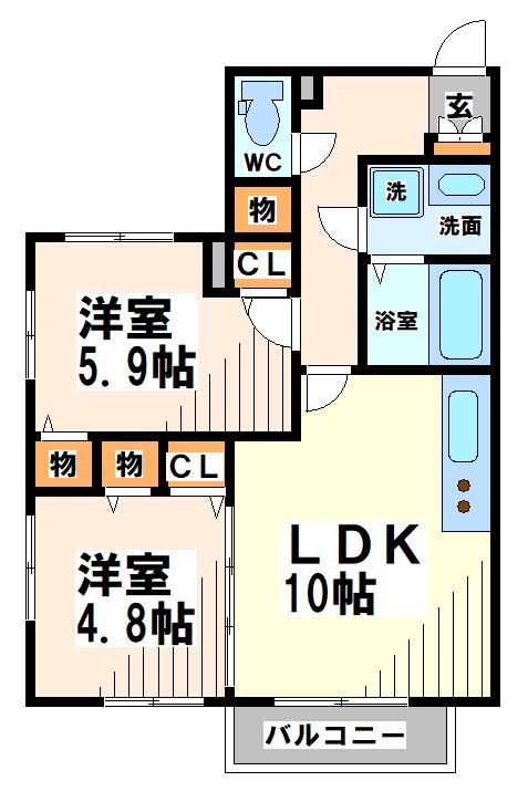 東京都杉並区西荻北３丁目 間取り