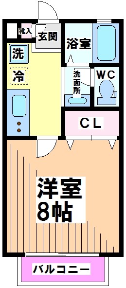 東京都世田谷区松原３丁目 間取り