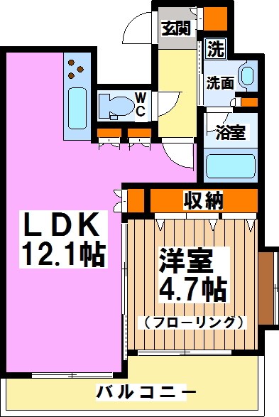 東京都杉並区和泉１丁目 間取り