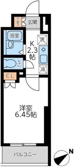 東京都杉並区方南１丁目 間取り