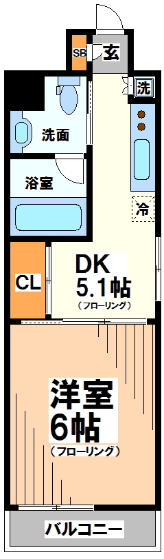東京都世田谷区松原１丁目 間取り