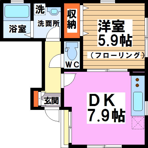 東京都中野区南台２丁目 間取り