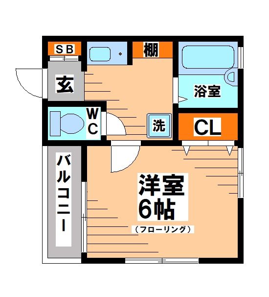 東京都渋谷区本町２丁目 間取り