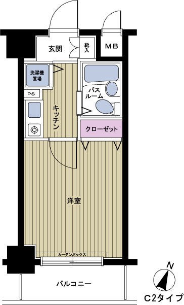 東京都渋谷区笹塚１丁目 間取り