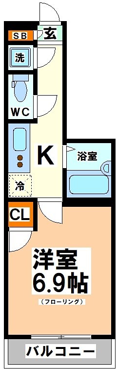 東京都中野区南台２丁目 間取り