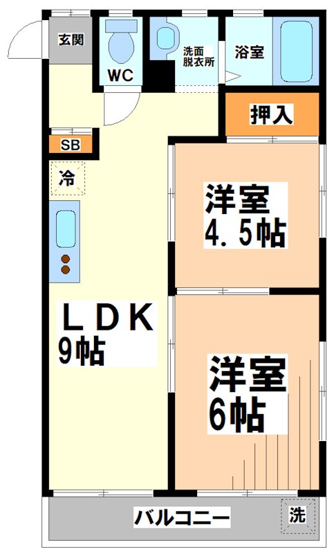 東京都杉並区成田西２丁目 間取り