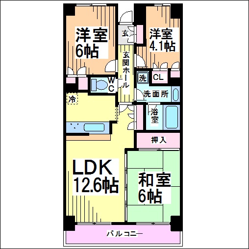 東京都三鷹市下連雀３丁目 間取り
