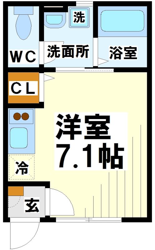 東京都杉並区方南１丁目 間取り