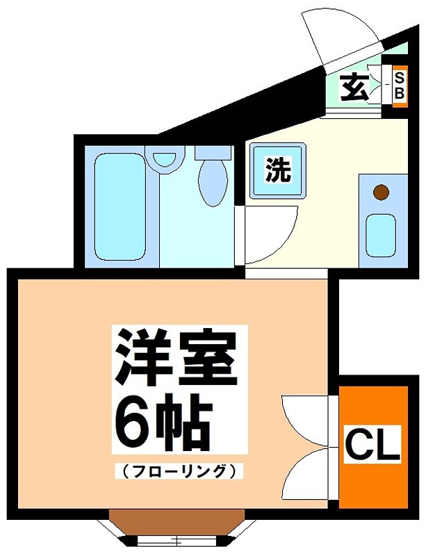 東京都中野区南台４丁目 間取り