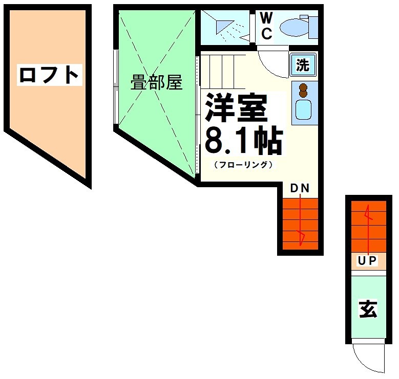 東京都渋谷区本町５丁目 間取り