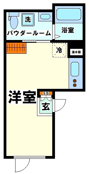 東京都渋谷区幡ヶ谷３丁目 間取り