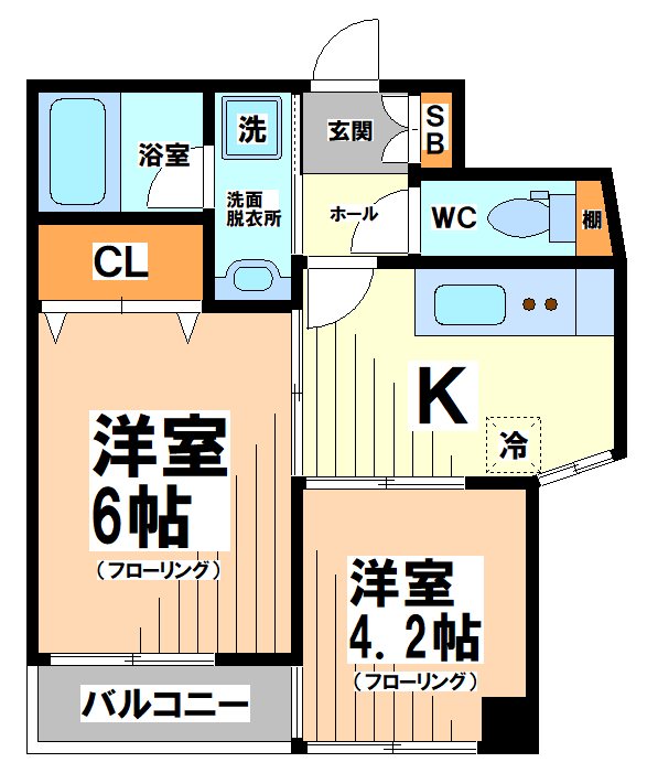 東京都杉並区下高井戸１丁目 間取り