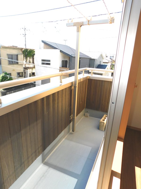 北野２丁目戸建Ⅱ ベランダ