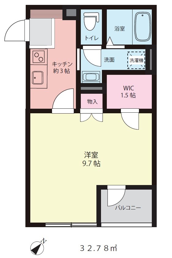 Ｌａ　ｃｏｎｆｏｌｅ 間取り