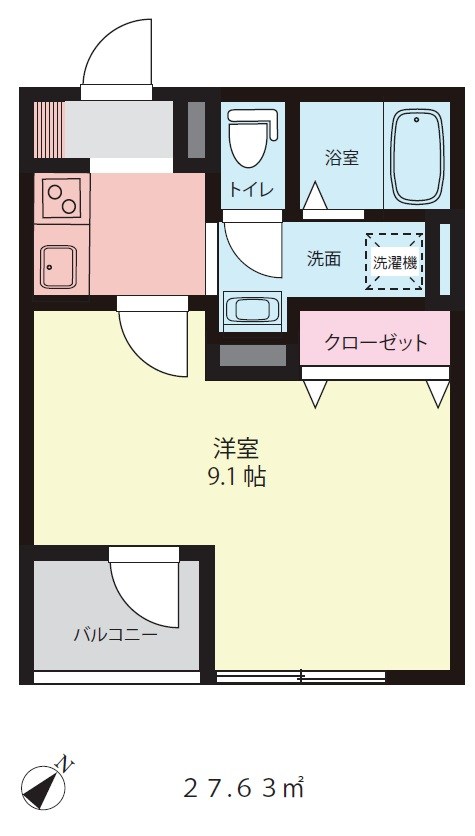 Ｌａ　ｃｏｎｆｏｌｅ 間取り