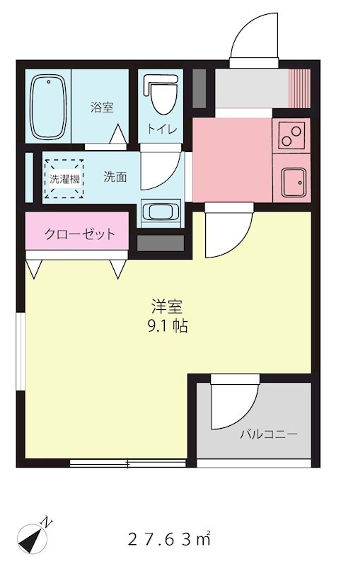 Ｌａ　ｃｏｎｆｏｌｅ 間取り
